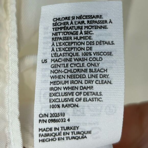 COS DRAWSTRING DRESS in off white - Picture 11 of 11